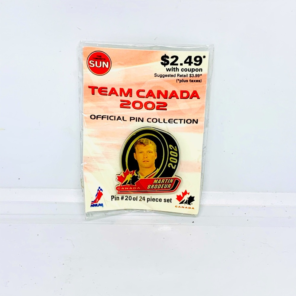 New! Team Canada 2002 collectors pin #20